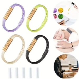 PULSEIRA AROMÁTICA SILICONE PRETA